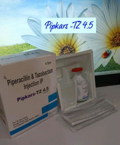 Pipkars-TZ Piperacillin and Tazobactam Injection, Packaging Type : Glass Bottle