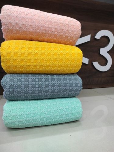 Lucknowi Georgette Chikan Fabric, Occasion : Wedding Wear, Party Wear, Festive Wear