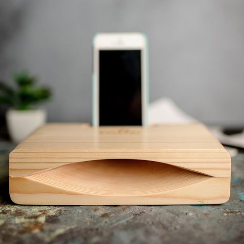 Rectangular Polished Wooden Sound Box, For Gift