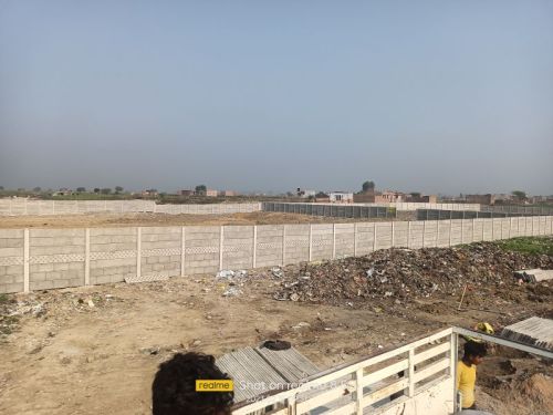 Gray Prefab RCC Readymade Compound Wall