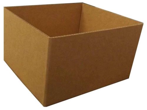 Brown Rectangular Half Slotted Container Corrugated Boxes