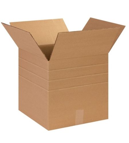 Brown Plain Crafted Paper Multi Depth Boxes