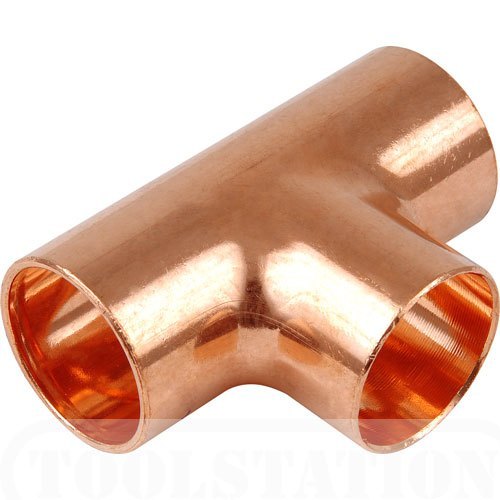 Buttweld Copper Nickel Tee, For Industrial, Size : All Sizes