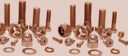 Golden Polished Copper Nickel Fasteners, For Industrial, Packaging Type : Plastic Packet