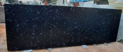 Goyal Stonex Flamed Pearl Black Granite Slab, For Countertop, Flooring, Size : Multisizes