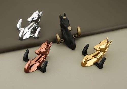 Horse Shaped Aluminium Key Holder, Size : Mutlisize