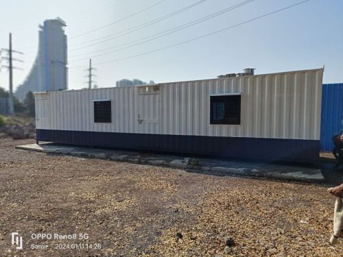 Silver Rectangular Metal Polished Plain Office Or Labour Cabines, For RO Use, Feature : Durability