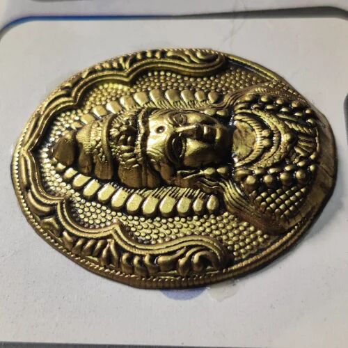 Golden Saraswati Ji Locket Die, Size : 2inch Diameter