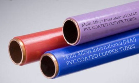 Indigo PVC Coated Copper Tube, For Construction, Industrial, Certification : Isi Certified