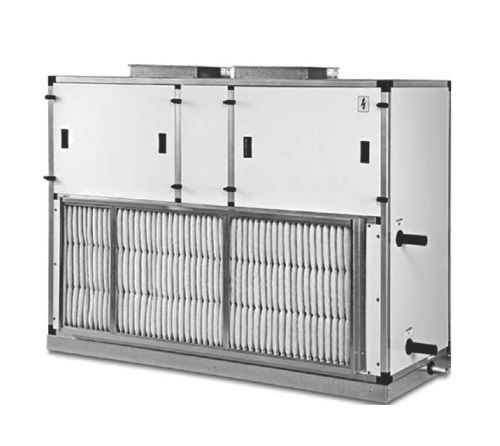 Grey Automatic Electric Vertical Air Handling Unit, For Industrial, Certification : ISI Certified