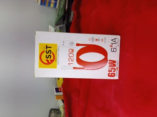 65W SUPER VOOC CABLE 6.1A OUTPUT, Feature : Durable, Quick Data Transfer, High Quality Material
