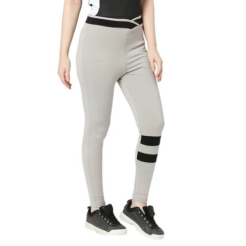 Plain Polyester Ladies Sports Track Pants, Feature : Anti Wrinkle, Attractive Design, Easily Washable