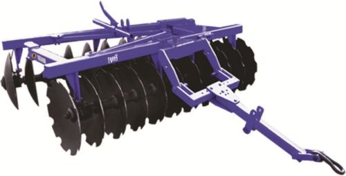 Mild Steel Farm Trade Compact Model Disc Harrow, For Agriculture, Color : Blue