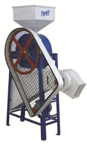 Semi Automatic 440V Electric Mild Steel Ground Nut Skin Remover