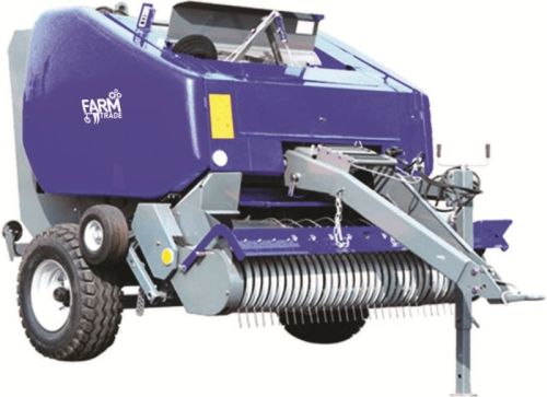 Blue Round Straw Baler, For Agriculture Use, Automation Grade : Semi Automatic