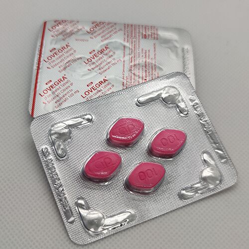 Lovegra 100mg Tablets, Packaging Type : Pack