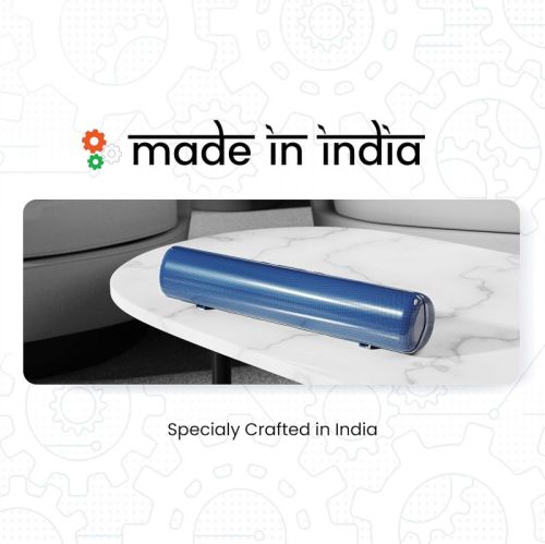 Ambrane 16W Portable Soundbar, 5 Hours Playtime, BoostedBass Wireless Speaker With Mesh Design, Crys