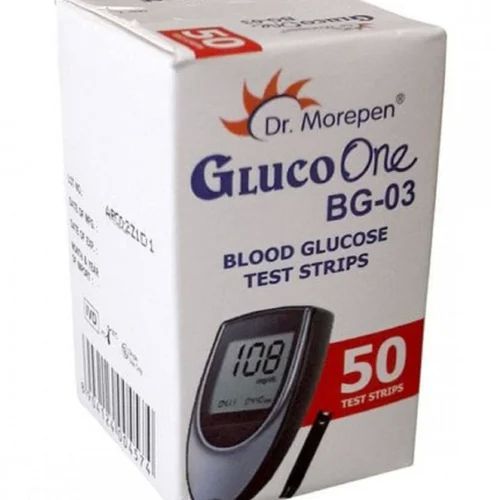 Dr. Morepen Gluco One BG 03 Blood Glucose Test Strips