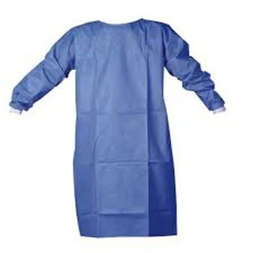 Full Sleeve Plain Cotton Reinforced Sms Surgical Gown, For Hospital, Medical, Size : Xl, Xxl, Free Size