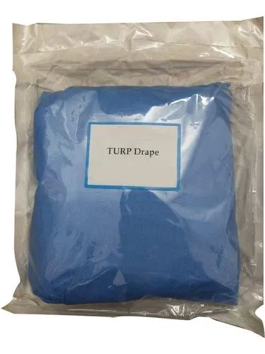 Plain Non-Woven SMS Turp Surgical Drape, For Ophthalmic, Size : 0-15 Cm, 15-30 Cm, 160cms X 160cms