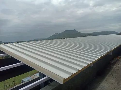 Steel / Stainless Steel Kingspan Jindal Sandwich Panel, For Walls