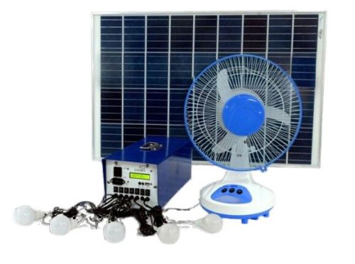 Blue 20watt Solar Home Light System