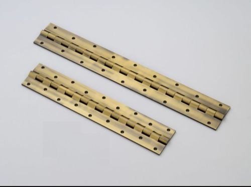 Golden Brass Railway Slow Movement Hinges, For Cabinet, Doors, Drawer, Window, Shape : Rectangle