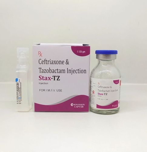1.125 Gm Ceftriaxone And Tazobactam Injection For Im/IV Use
