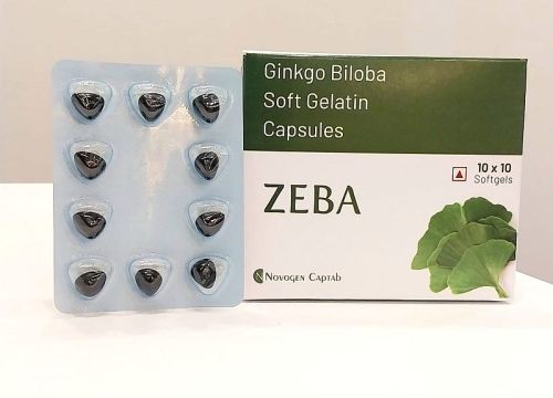 Zeba Softgel Capsules, Grade Standard : Medicine Grade