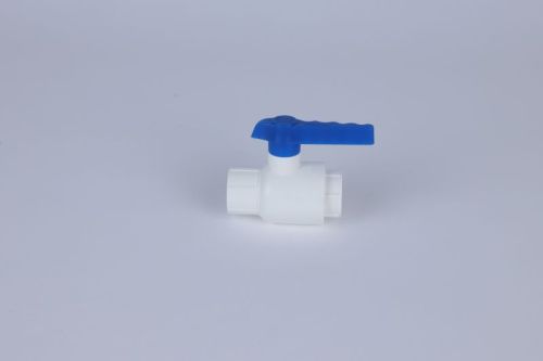 White High Kelvin UPVC Handle Ball Valve, For Water Fitting