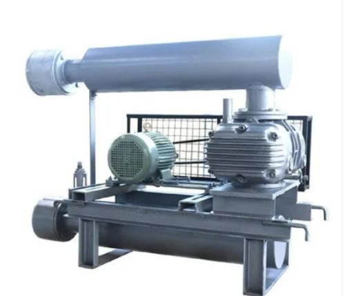 Grey 220V Electric Twin Lobe Root Blower, For Industrial, Automatic Grade : Automatic