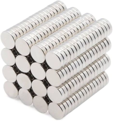 Metallic Polished 7x2 Mm Neodymium Magnet, For Industrial Use