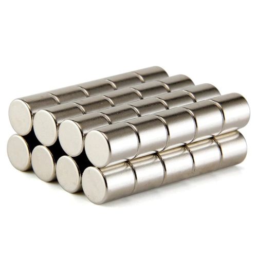 Polished 8x8 Mm Neodymium Magnet, For Industrial Use, Color : Metallic