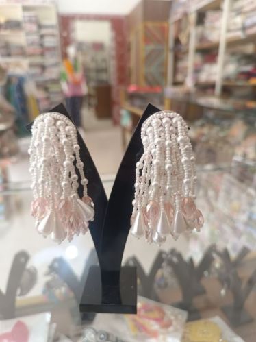 Metal Handmade Earrings Party Wear