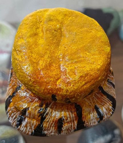 Polished Pebble Stone Showpiece, Size : Standard