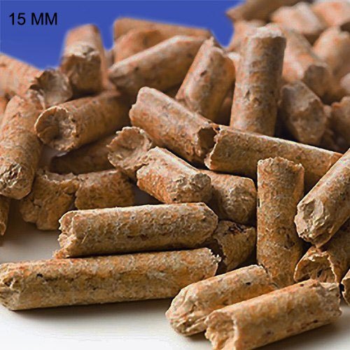 Brown Cylindrical Wood Biomass Pellet, For Industrial, Length : Upto 6 Mm