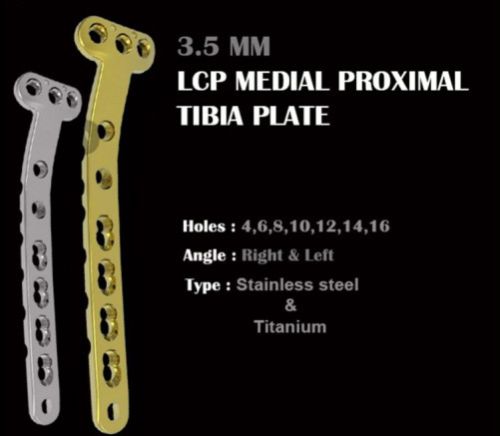 3.5 Mm Lcp Medial Proximal Tibia Plate