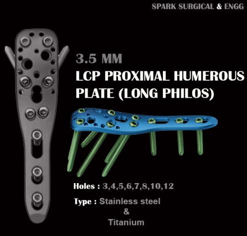 3.5 MM LCP PROXIMAL HUMERUS PLATE (LONG PHILOS