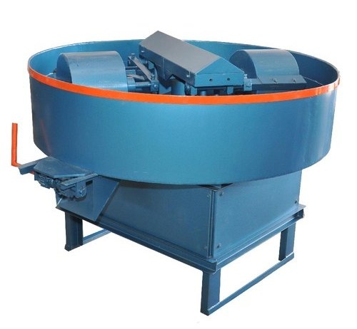Semi Automatic Electric Roller Pan Mixer Machine, Color : Blue