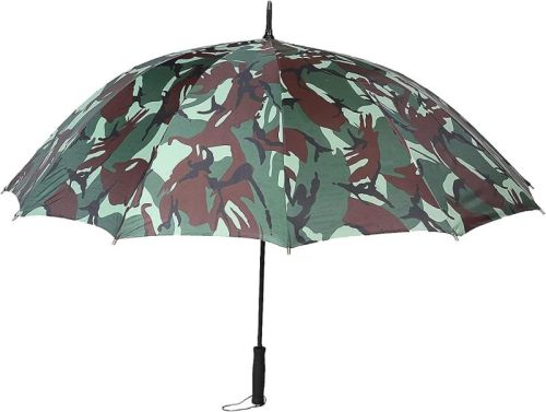 16 Tar Army Print Umbrella, For Protection From Sunlight, Raining, Size : 22 Inch