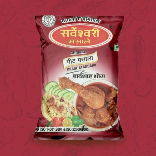 Sarveshwari Powder Blended Meat Masala, For Cooking, Certification : FSSAI Certified