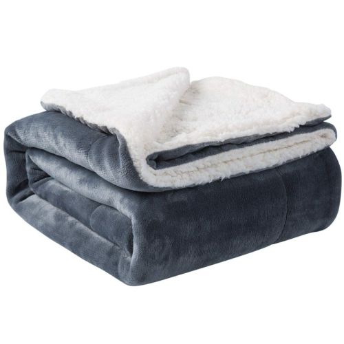 Plain Cotton Winter Blankets, Size : Standard