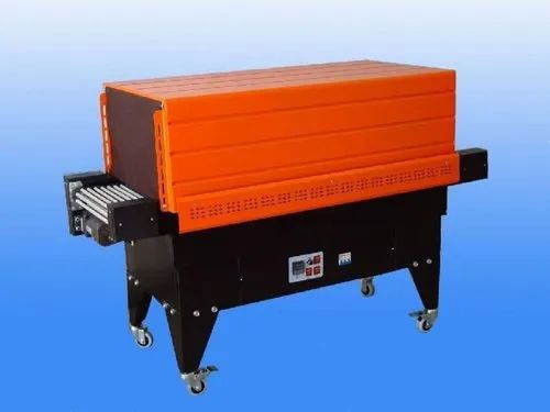 Single Phase 50 Hz 230 Kg Stainless Steel Shrink Tunnel Wrapping Machine, Voltage : 240 V