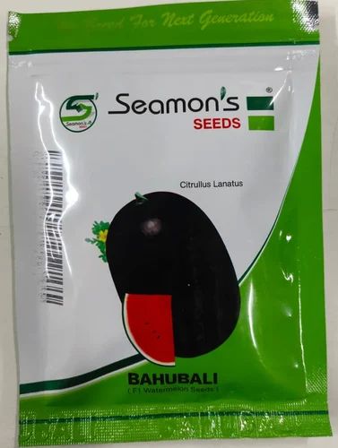 Bahubali F1 Hybrid Watermelon Seeds, For Agriculture, Packaging Type : Plastic Pack