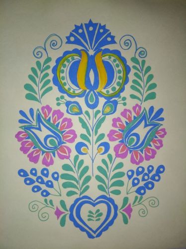 Multi Color Symmetrical Paintings, For Wall Decoration, Style : Abstract