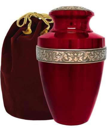 RA-U1025 Aluminum Adult Ashes Urn, Feature : Fine Finishing, Leakage Proof, Unique Design