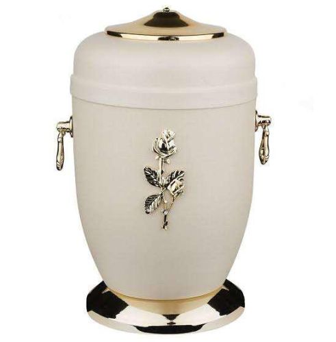 RA-U1208 Brass Adult Ashes Urn With Handle