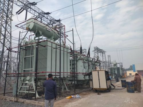 Transformer Oil Filtration Service