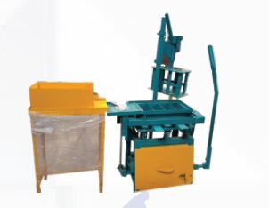 220V Manual Concrete 4 Brick Making Machine
