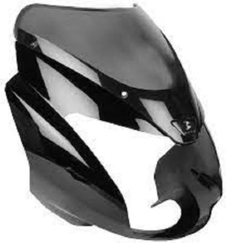 Bajaj Pulsar Black Headlight Visor, Size : Standard